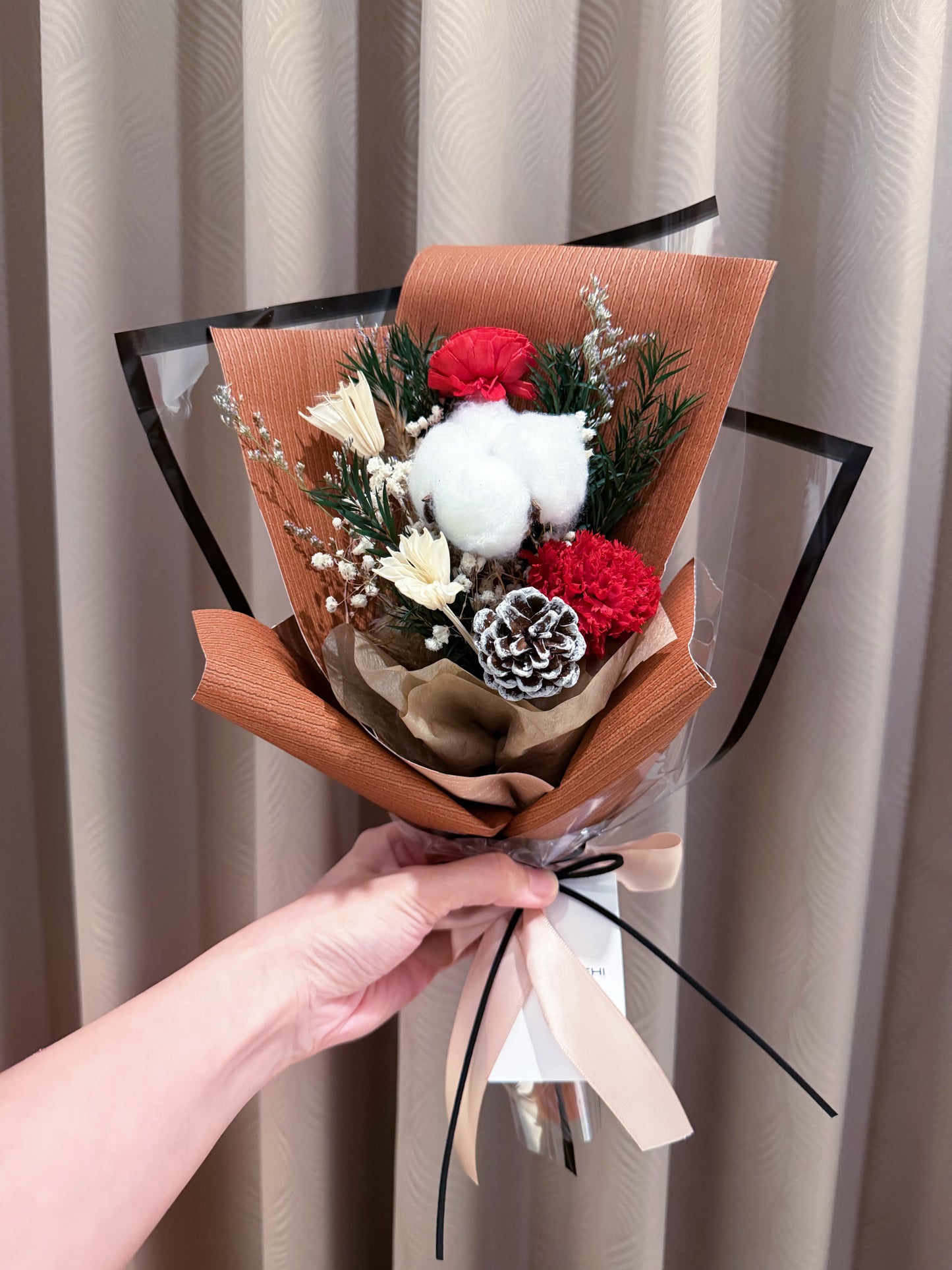 聖誕森林永生花束