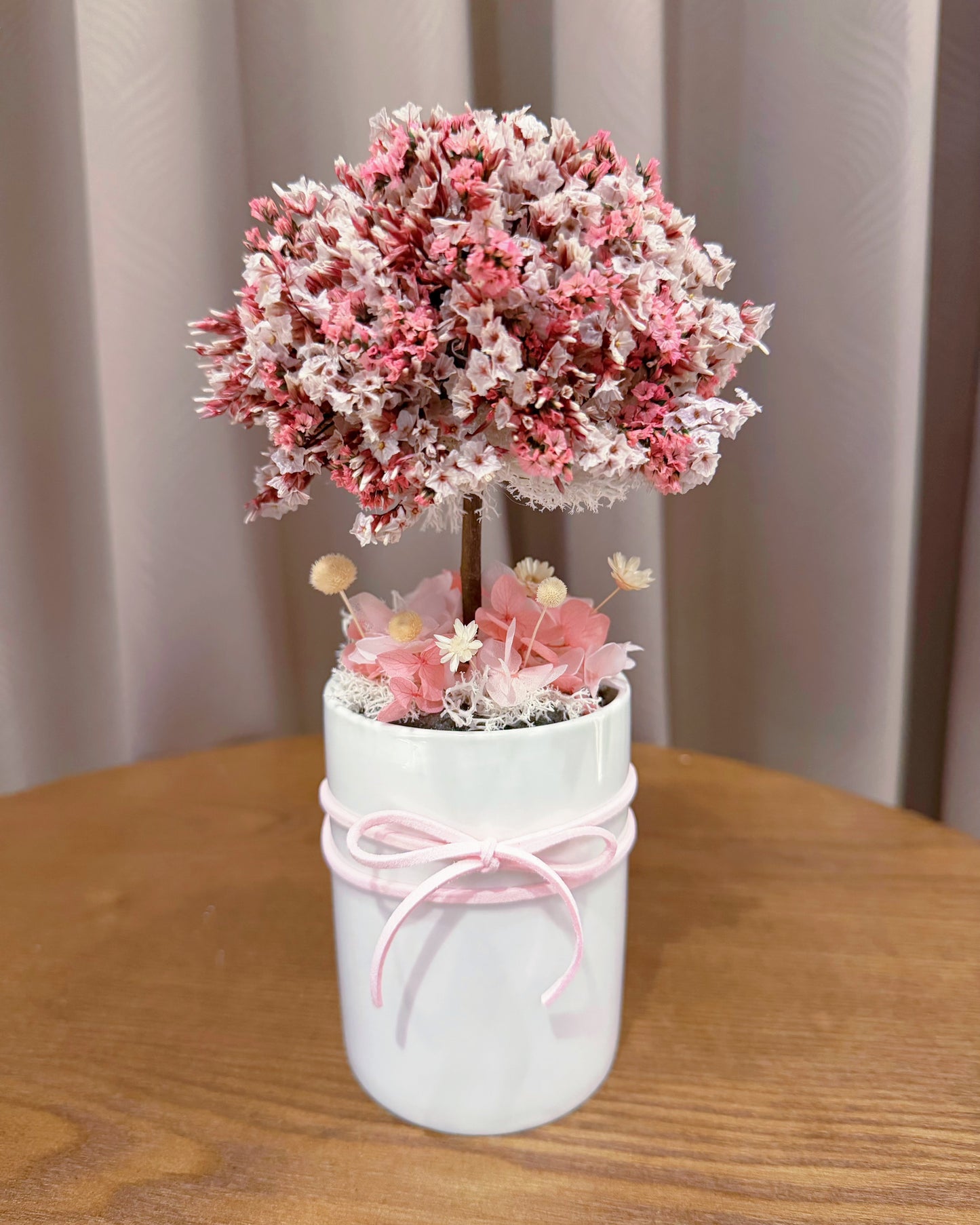 櫻花樹永生盆花