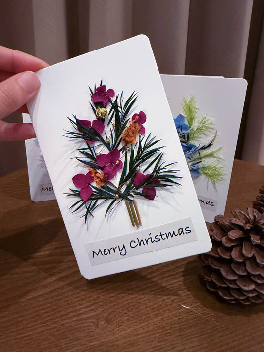 2025聖誕永生花卡片