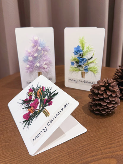 2025聖誕永生花卡片