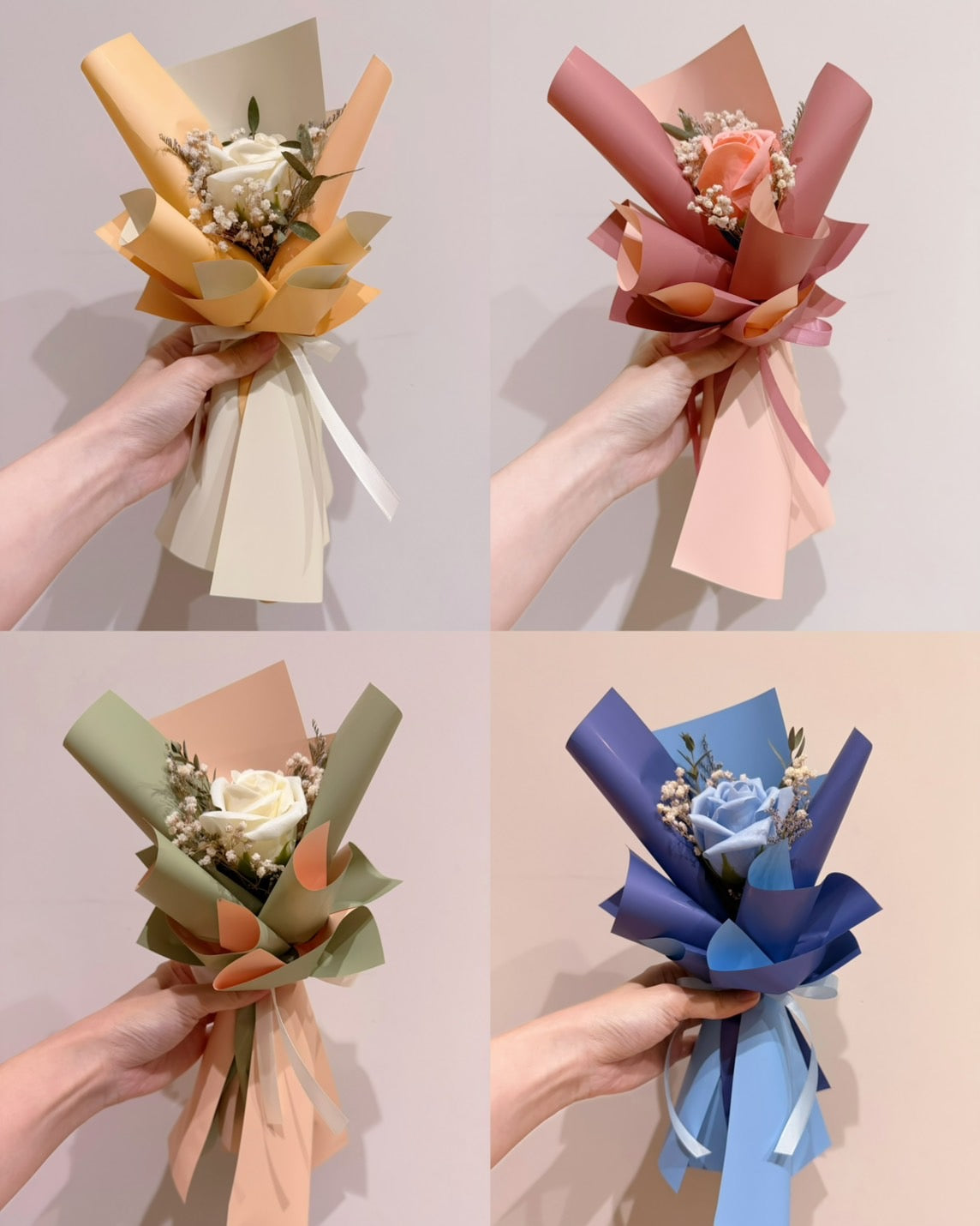 多款單支玫瑰花束