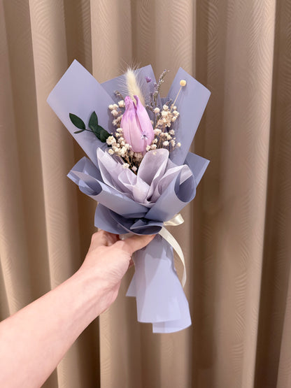 鬱金香永生花束