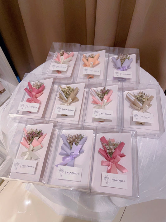 乾燥花/永生花束卡片